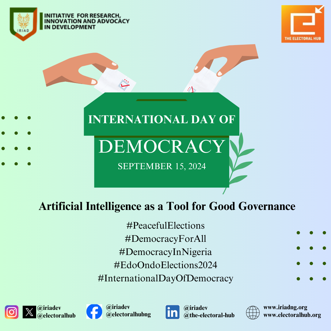 International Day of Democracy 2024.