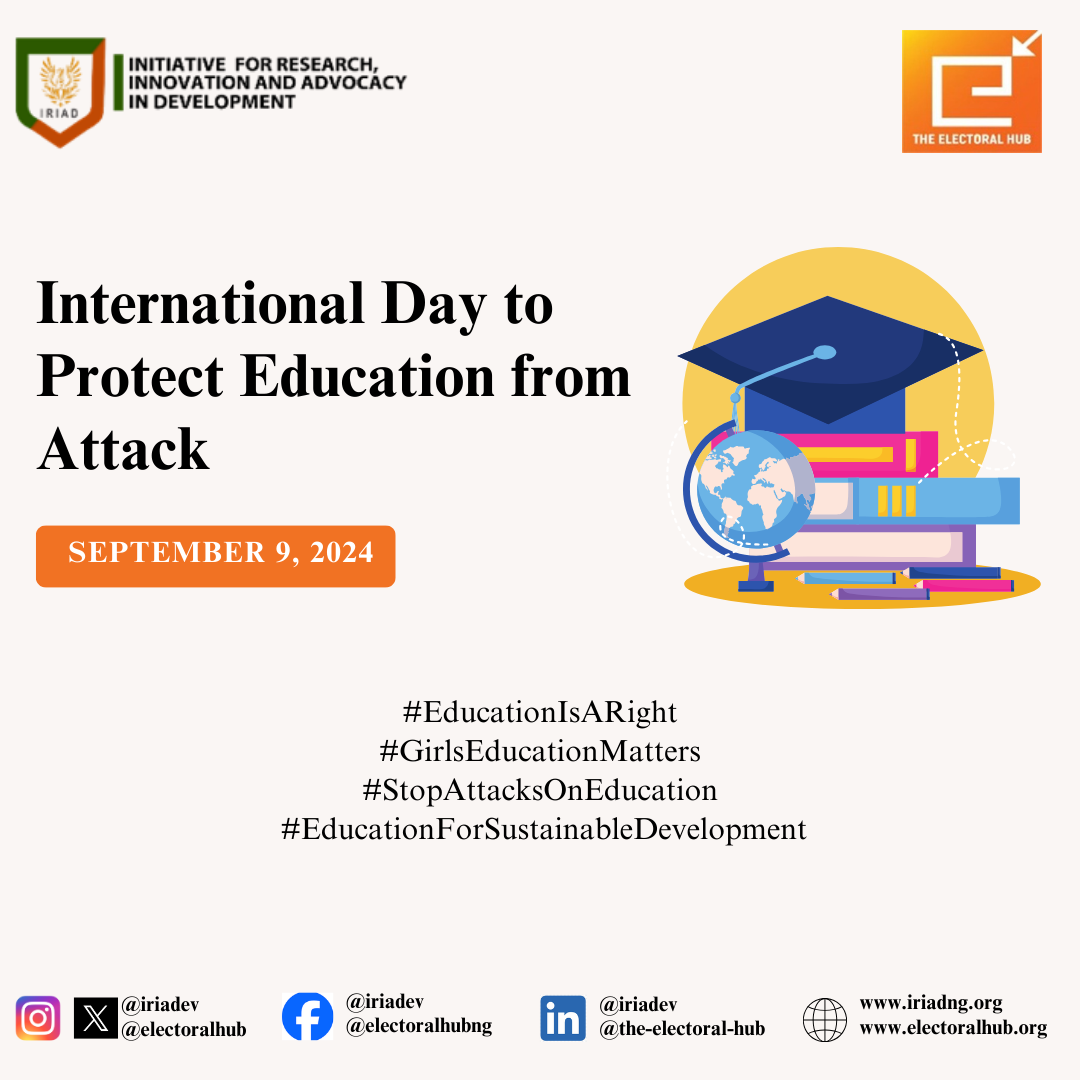 International Day to Protect Education from Attack.