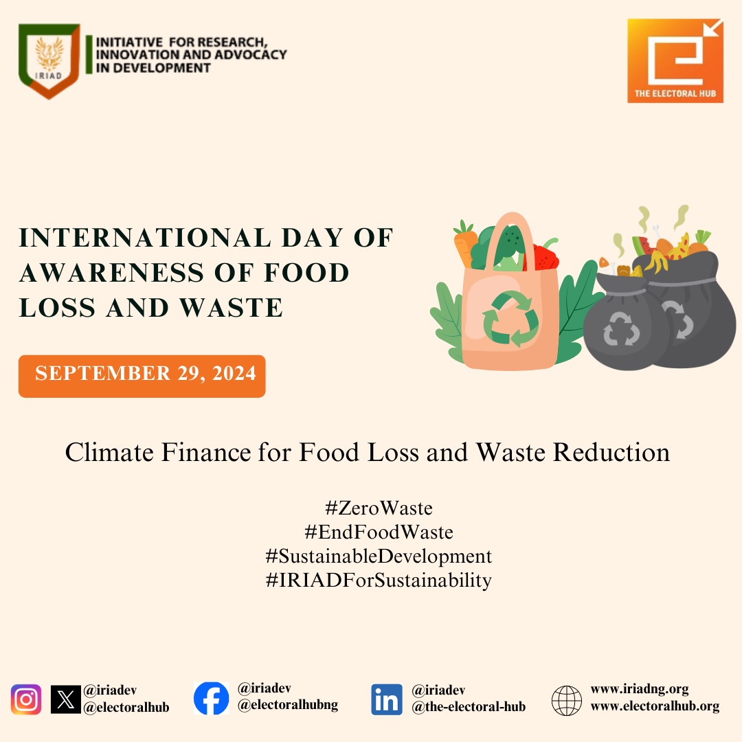 International Day of Awareness of Food Loss and Waste