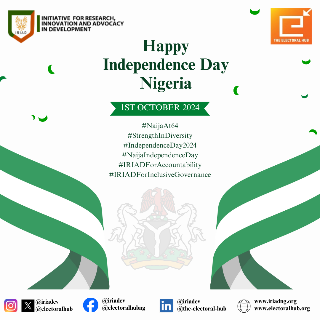 Happy 64th Independence Day Nigeria