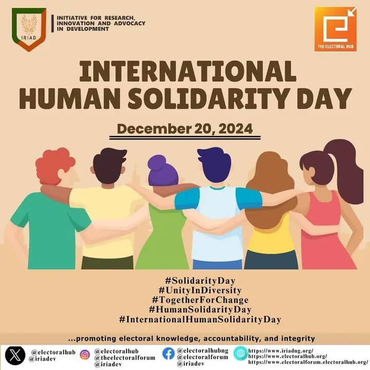 International Human Solidarity Day 2024