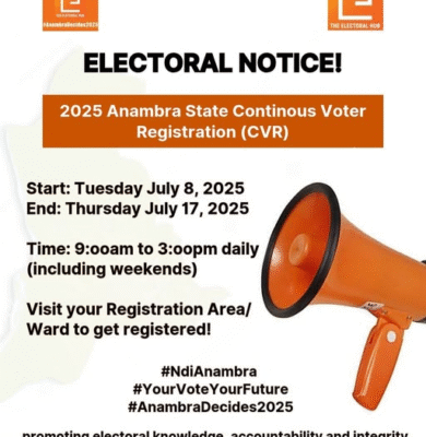 Electoral Notice!!!