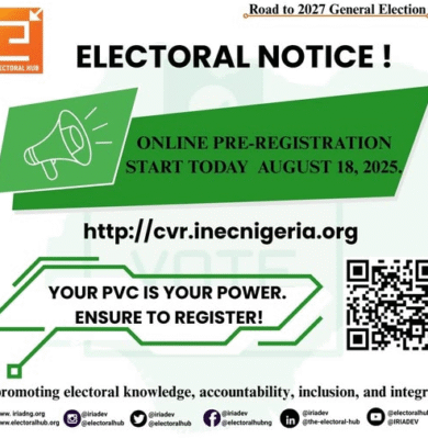 Electoral Notice