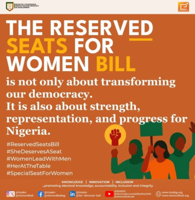 The Reserved Seats for Women Bill