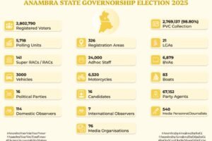 Anambra State Governorship Election 2025 Delimitation