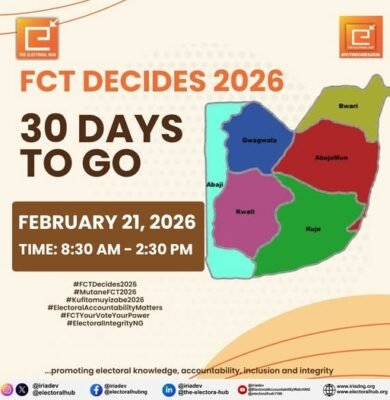 30 Days to Go to the 2026 FCT Area Council Election