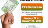 PVC Collection commences today.