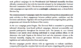 Campaigns for the 2027 Presidential and National Assembly Election